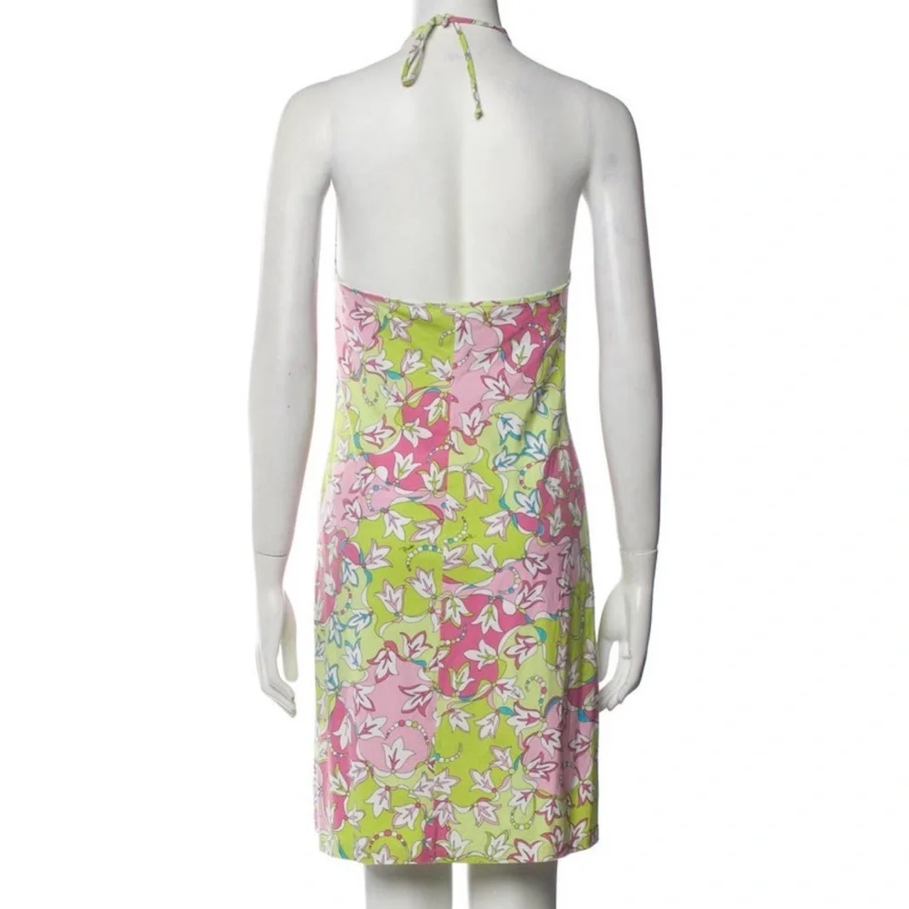 Emilio Pucci Vintage Halter Dress Size M - Picture 3 of 3